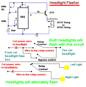 Automotive car and motorcycle schematics, Circuits and ... cigarette lighter schematic 