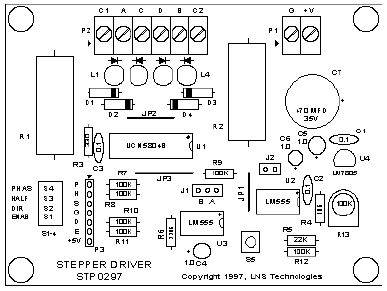 Motor and general control schematics unipolar stepper schematic 