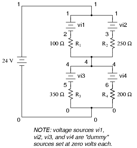 Basic Parallel Circuit Diagram. series-parallel circuit v1 1 0