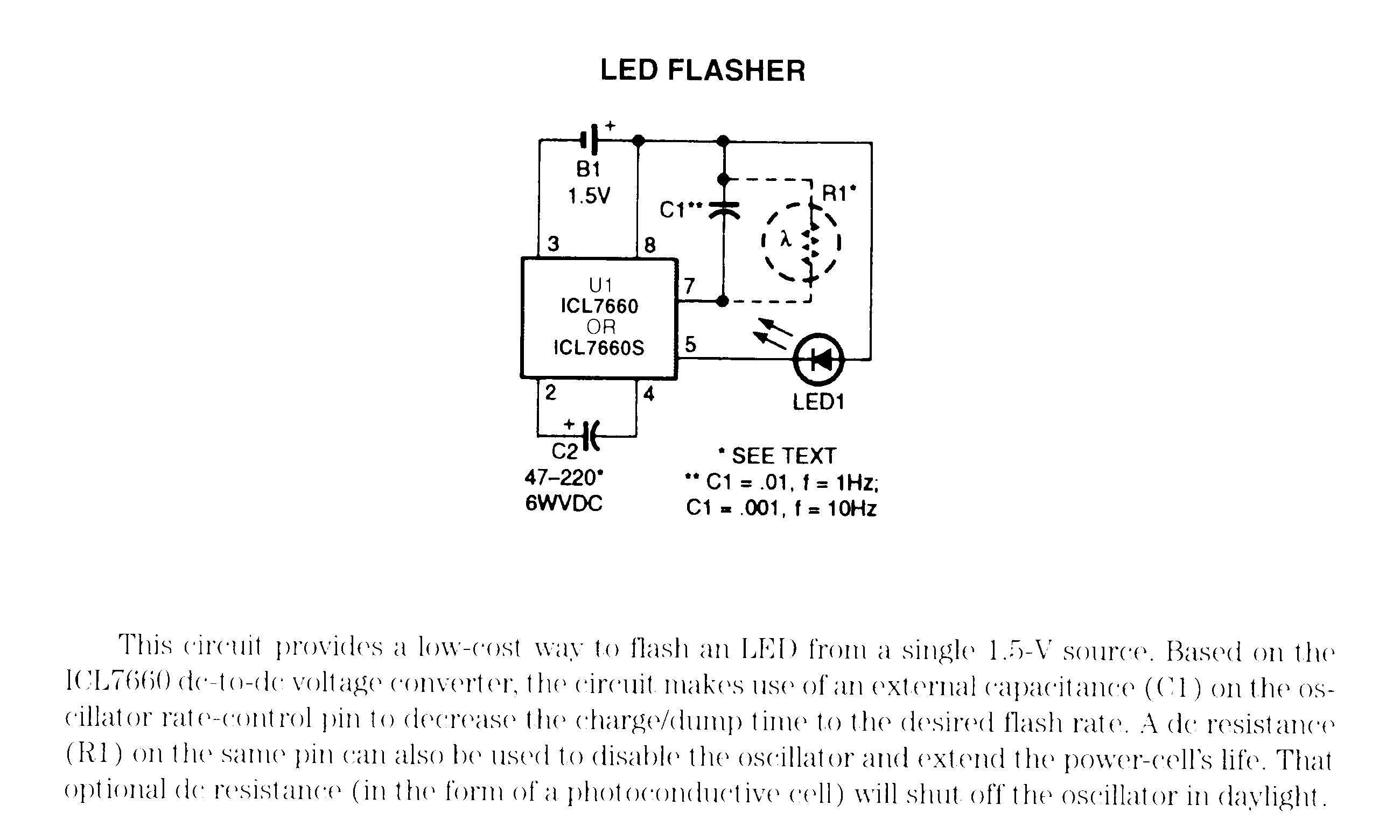 LED Related Schematics, Circuits and Diagram, Tutorials